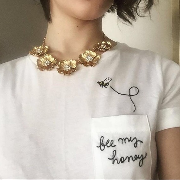 RELISTING Kate Spade Precious Poppies Gold Necklace - Picture 3 of 9